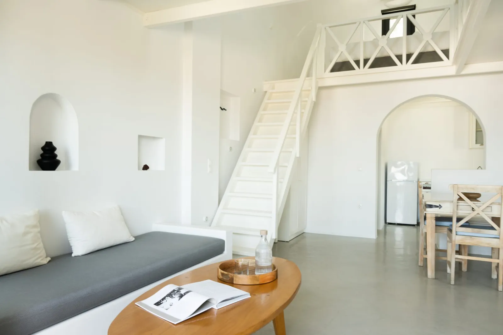 Superior Suite with Private Heated Plunge Pool and Caldera View