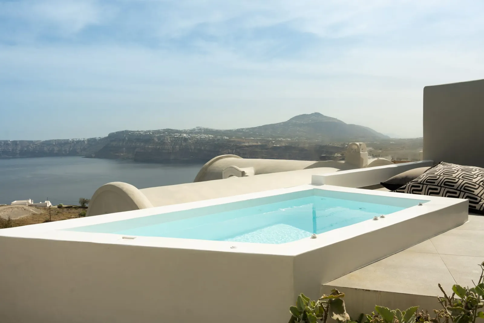 Deluxe Suite with Private Heated Plunge Pool and Caldera View