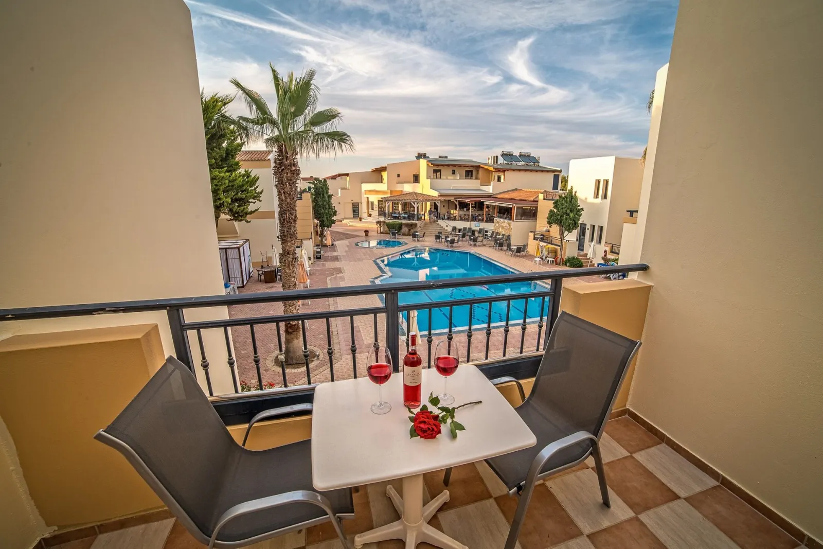 Two Bedroom Family Suite with Pool View