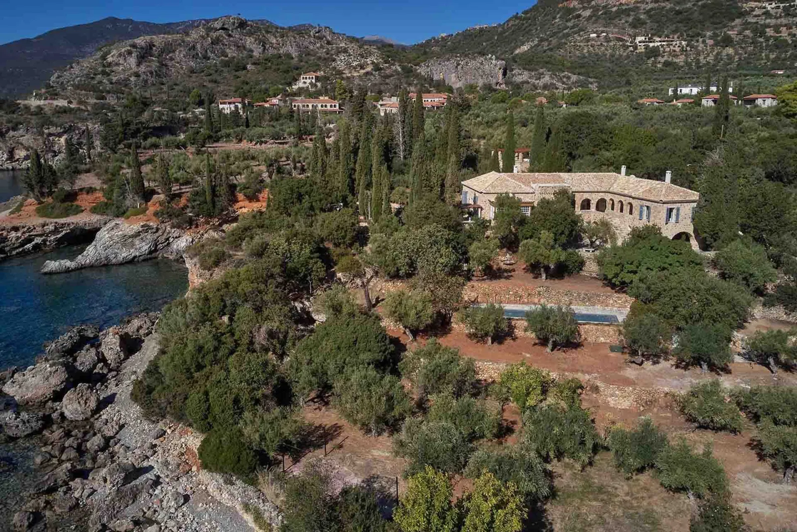 The Patrick and Joan Leigh Fermor House | Kardamyli Mani
