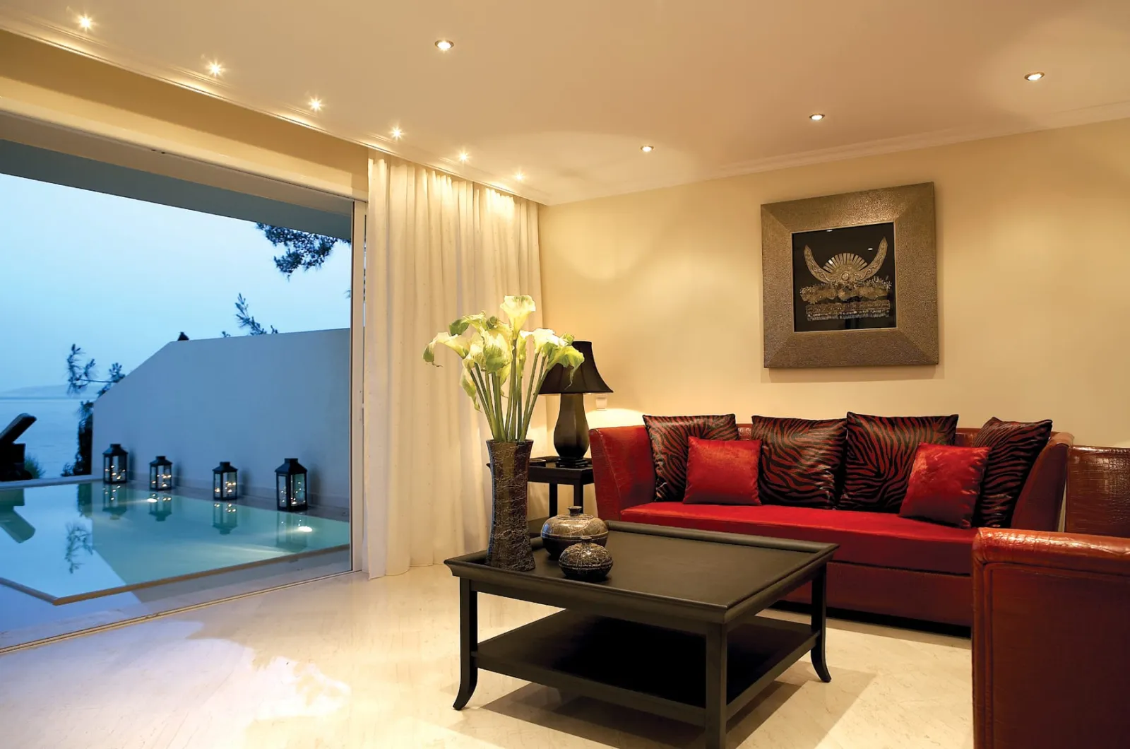 Exclusive Seafront One-Bedroom Maisonette Individual Pool