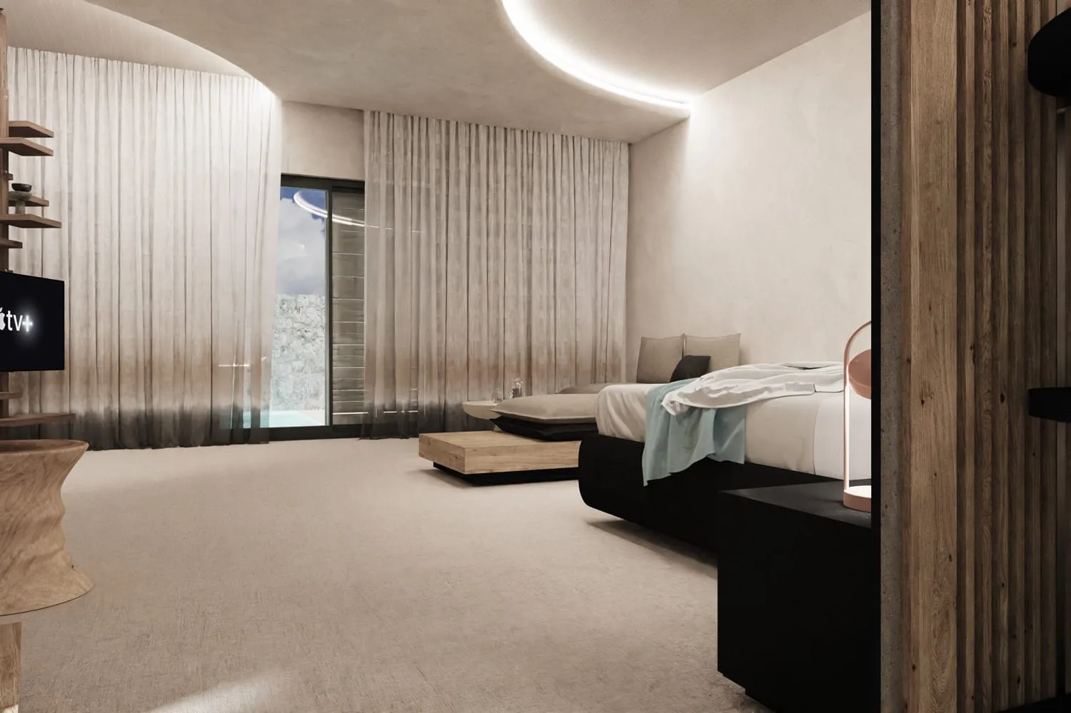Executive Ruby Suite with Private Heated Pool