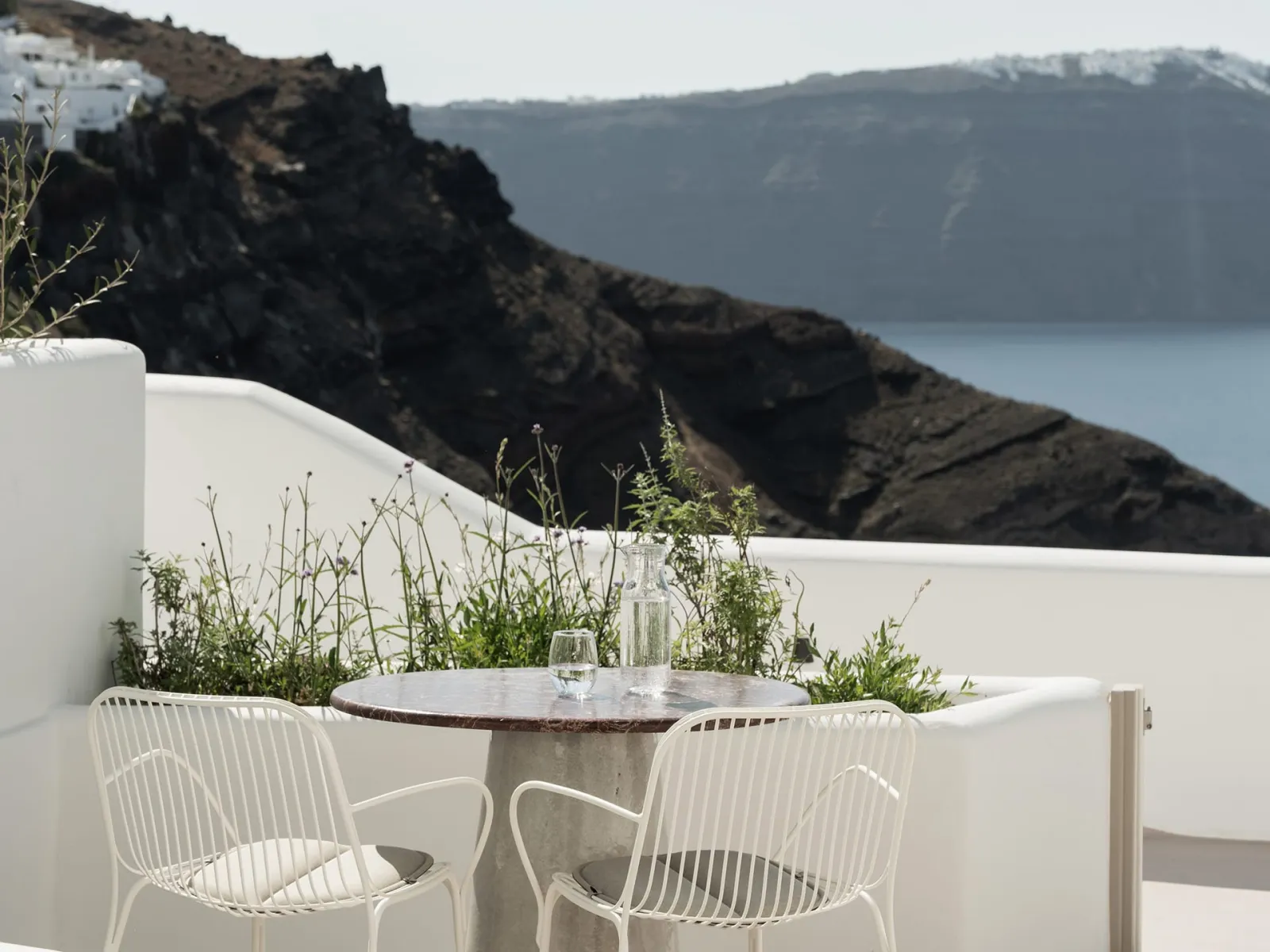 Senior Suite Plunge Pool Caldera sea view