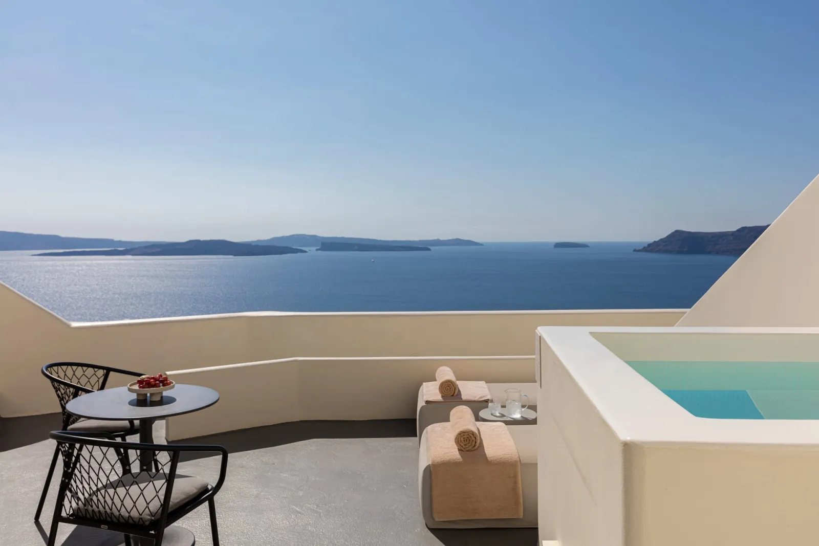 Junior Suite Plunge Pool Caldera Sea View