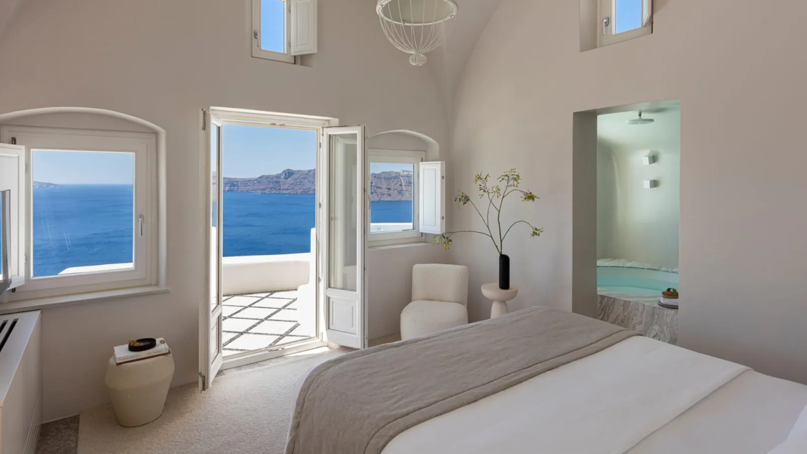 Presidential Suite Plunge Pool Caldera Sea View