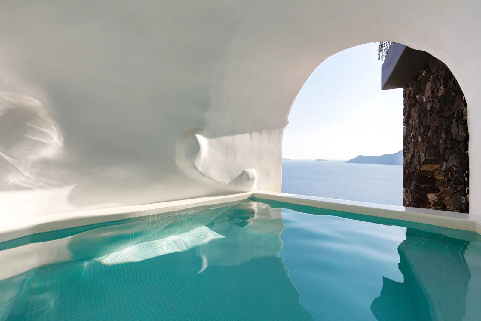 Executive Suite Cave Pool Caldera Sea View