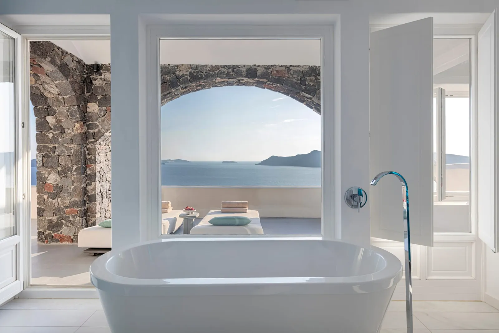 Executive Suite Cave Pool Caldera Sea View