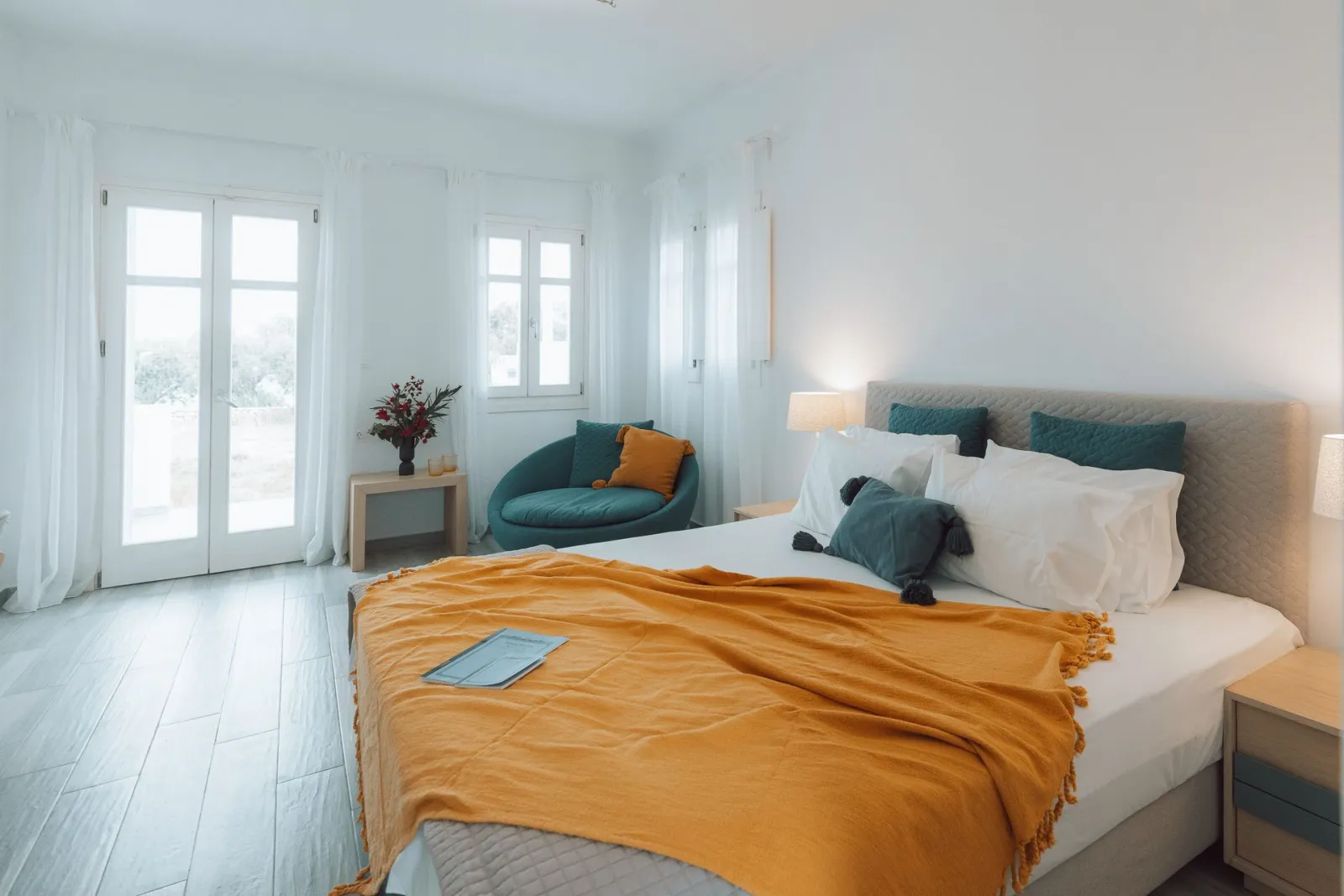 Deluxe Sea View Room with Private Garden Ground Floor