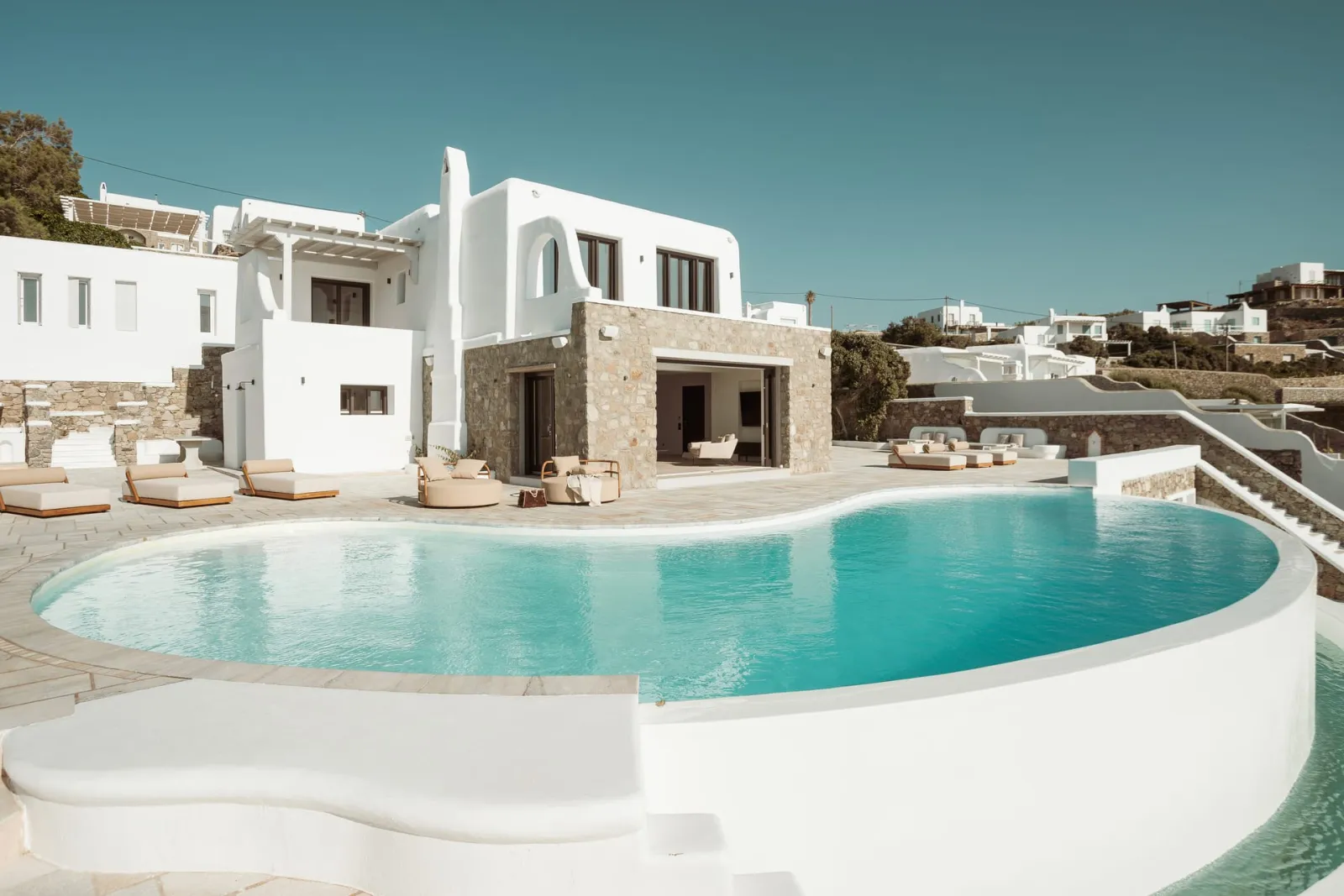 The Magnificent Villa Sunset - 9 Bedroom Villa by Casa Del Mar Mykonos