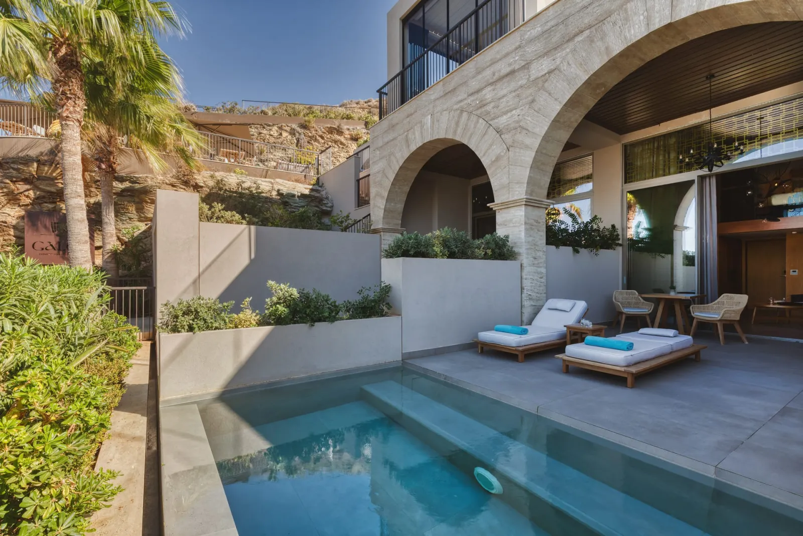 Black Pearl Maisonette Sea View with Plunge Pool