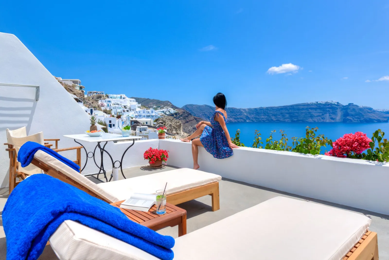 Captain's Suite with Whirlpool | Caldera View