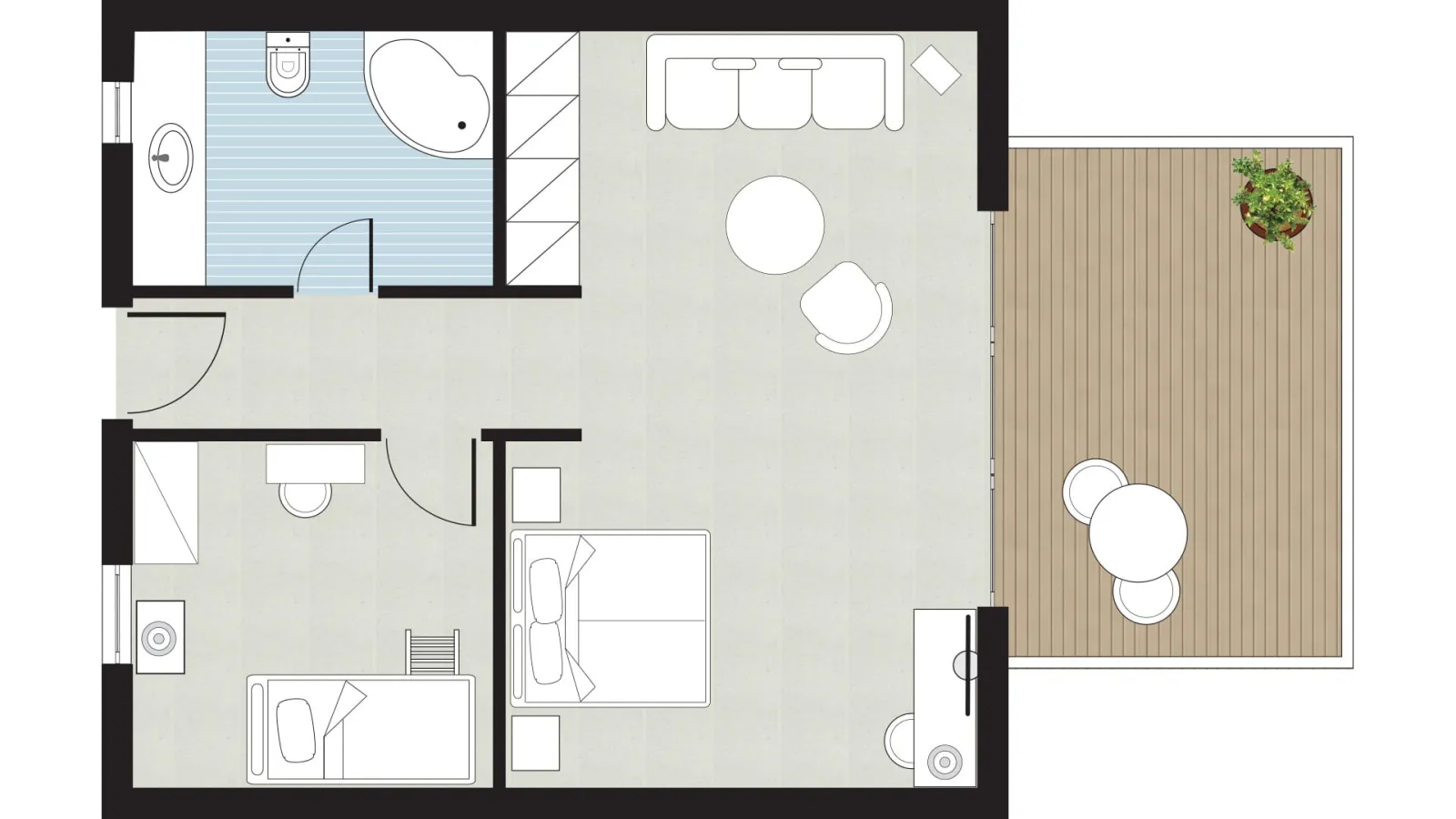 Seafront Suite