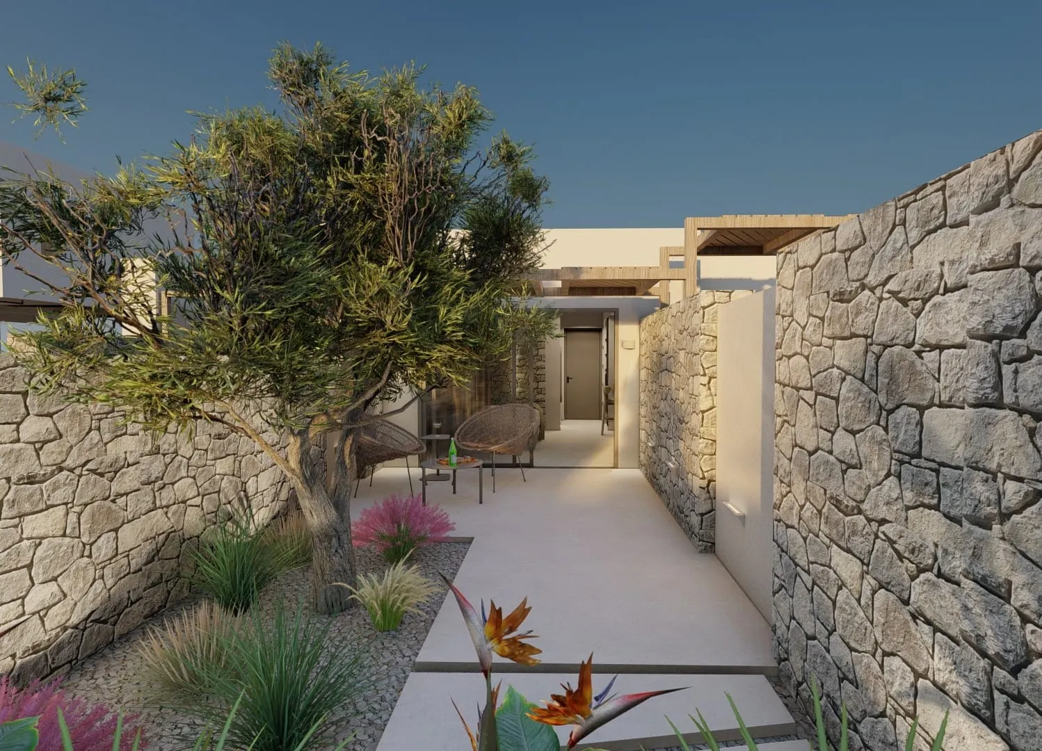Bungalow Garden View