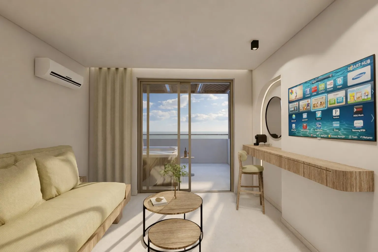 Junior Suite Sea View with Hot Tub