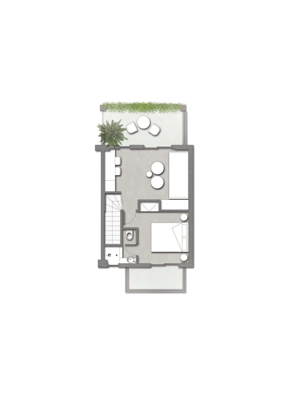 Executive Suite with Pool View
