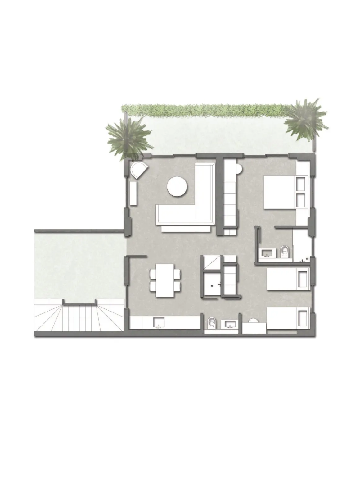 Penthouse Suite with Sea View