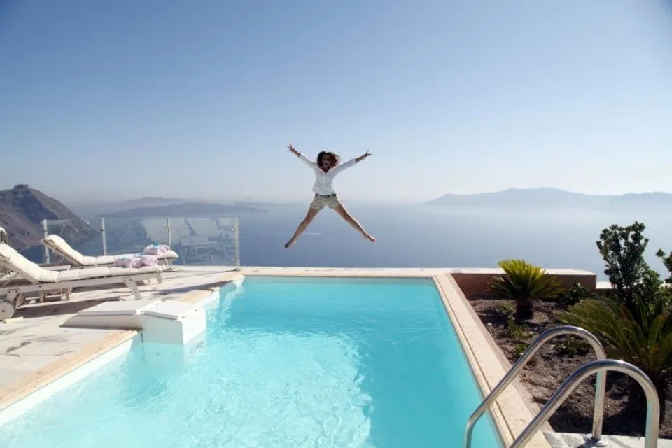 Executive Suite with Private Pool &amp; Caldera View