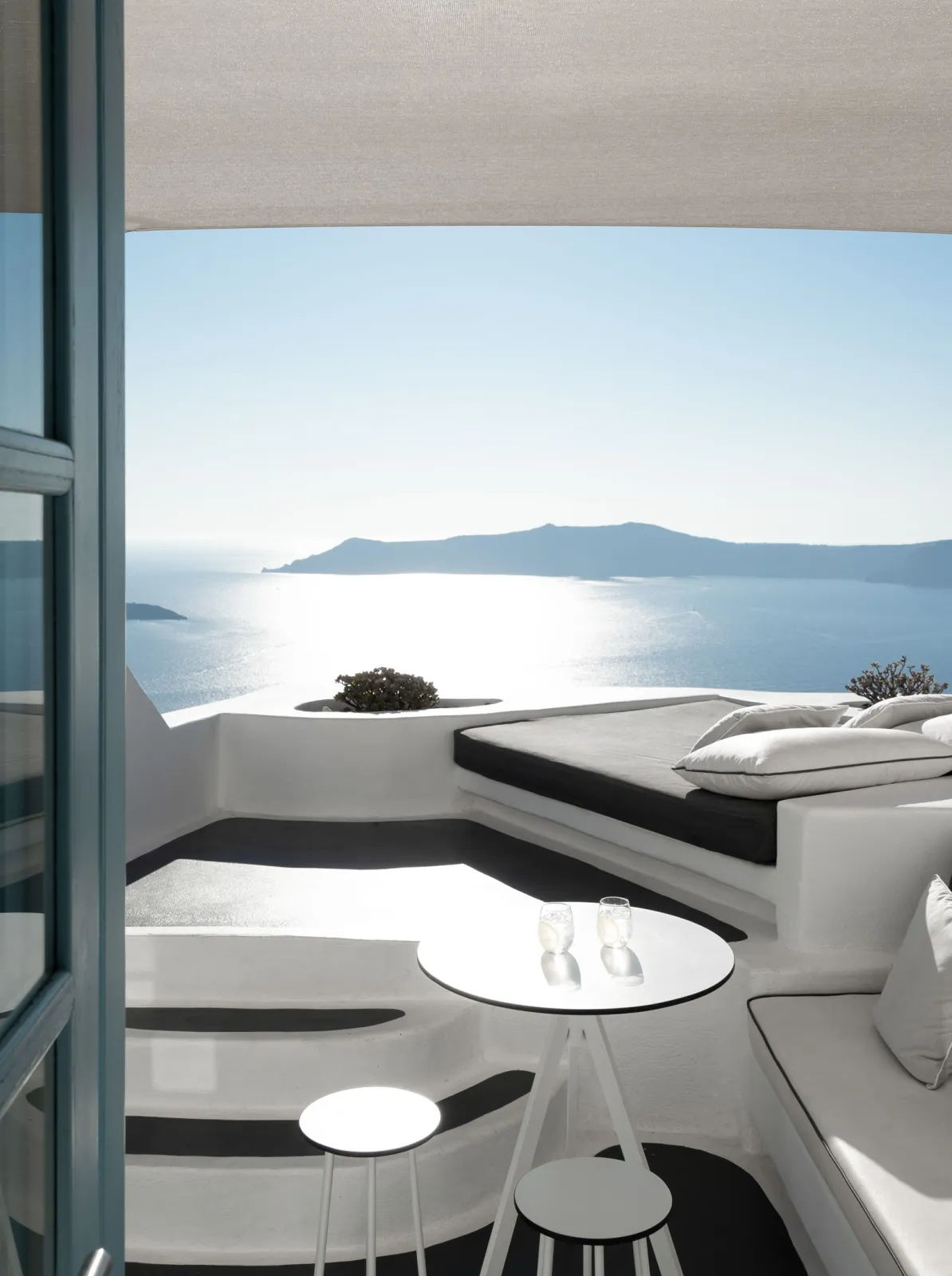 Double Deluxe - Private Caldera Sea Sunset view