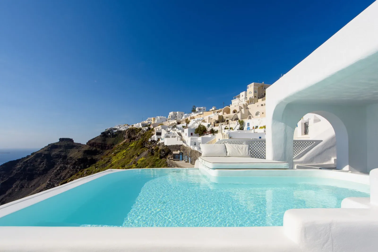 Superior Pool Suite - Private Caldera Sea Sunset view