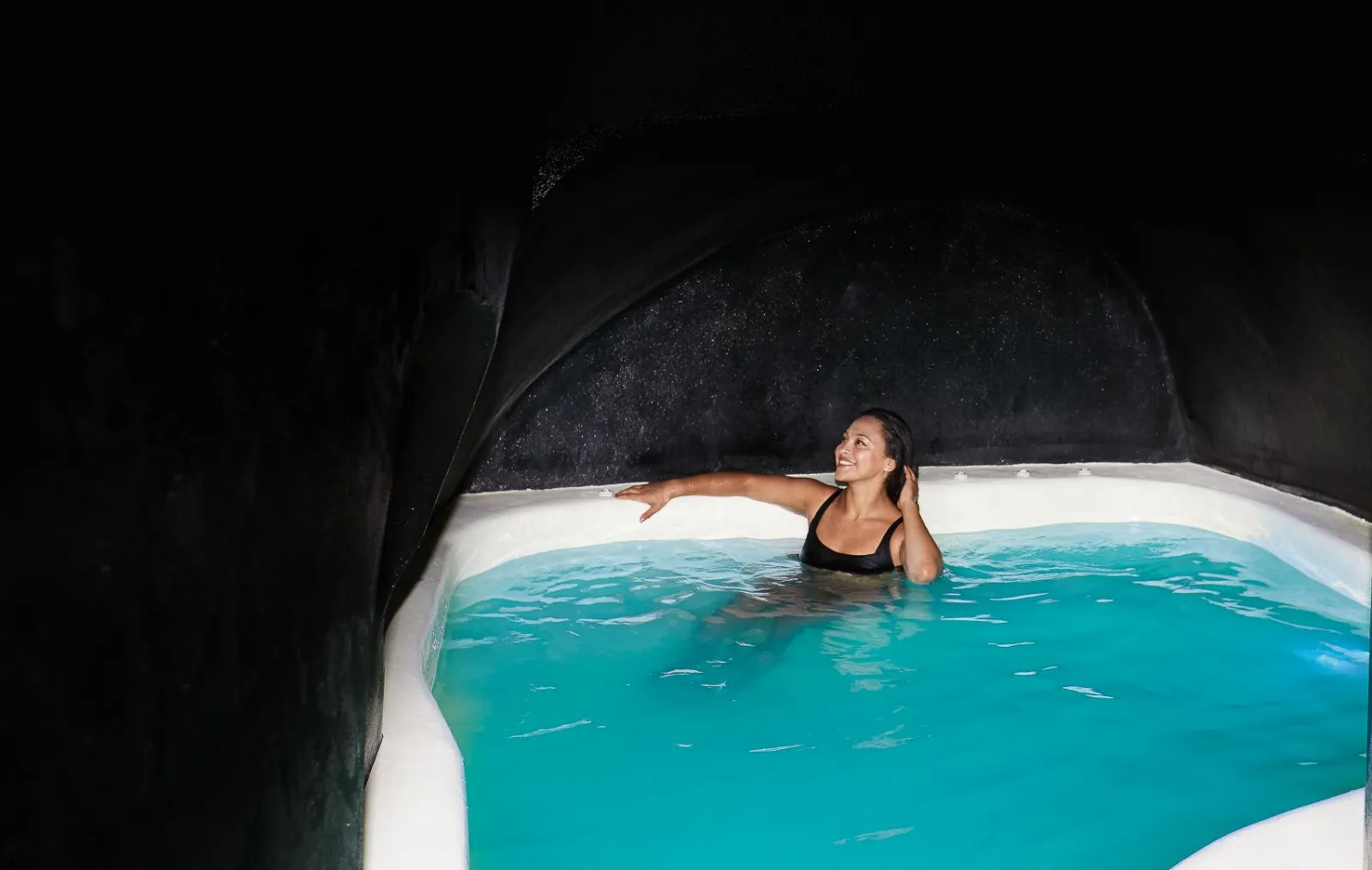 Cave pool Villa - Private Caldera Sea Sunset view