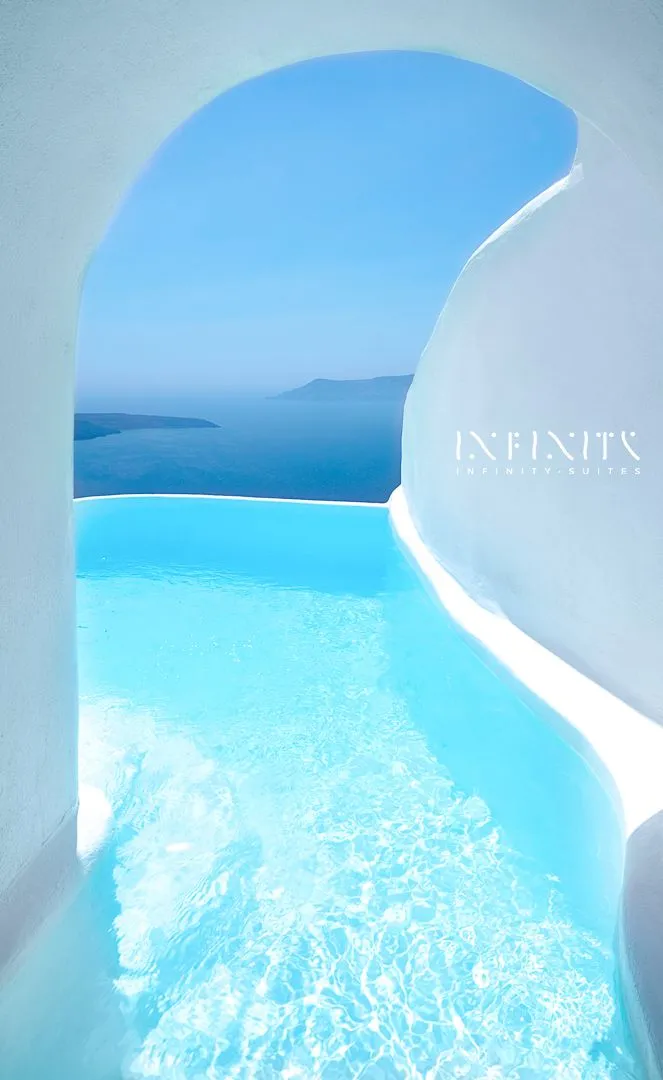 Honeymoon Pool Villa - Private Caldera Sea Sunset view