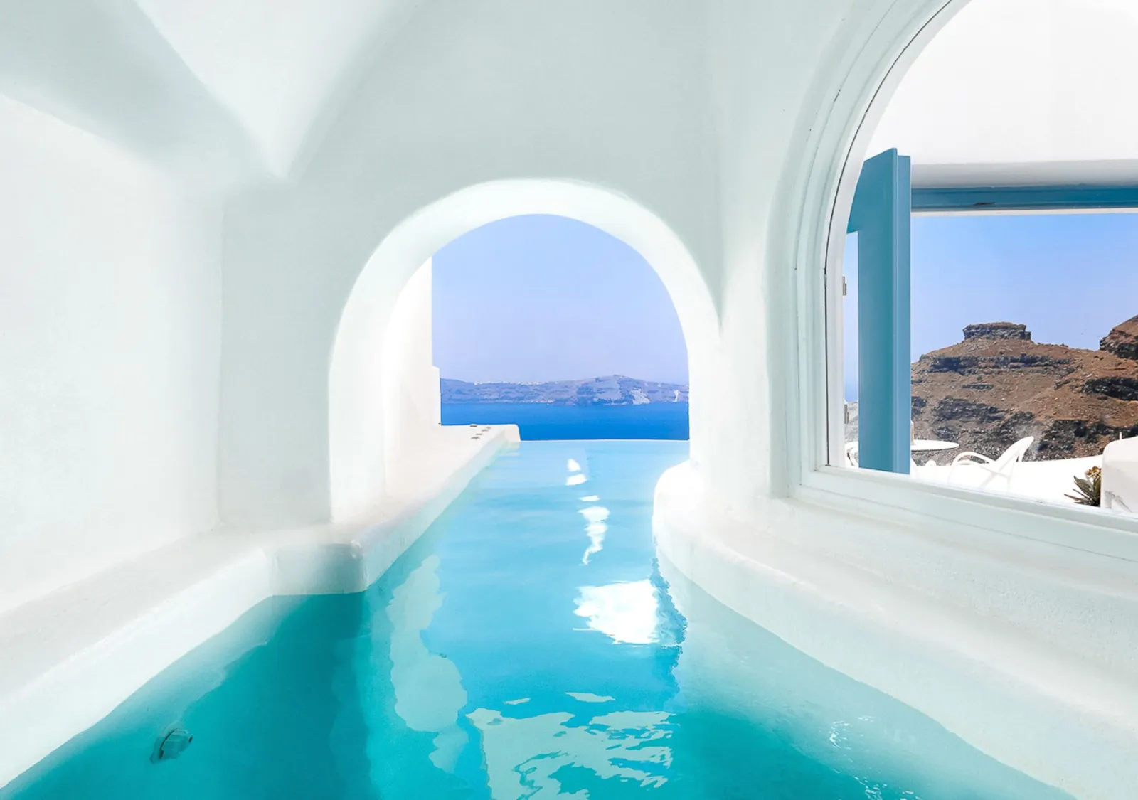 Master Pool Villa – Private  Caldera Sea Sunset view