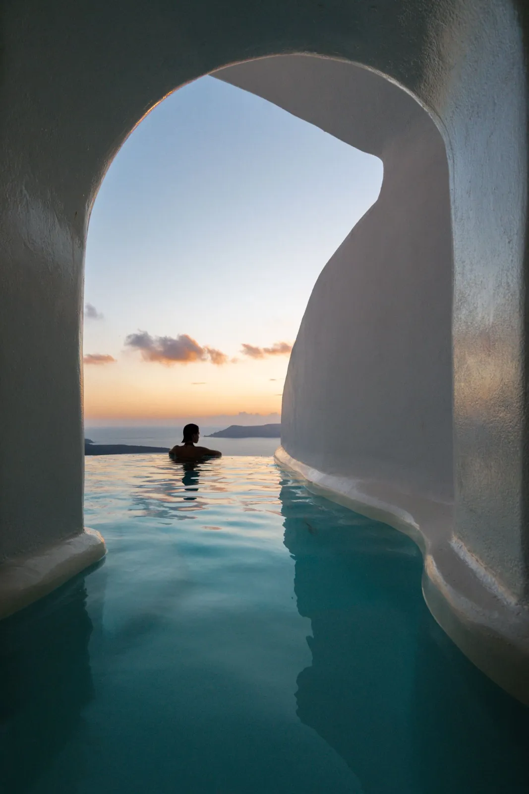 Infinity Pool Villa - Private Caldera Sea Sunset view