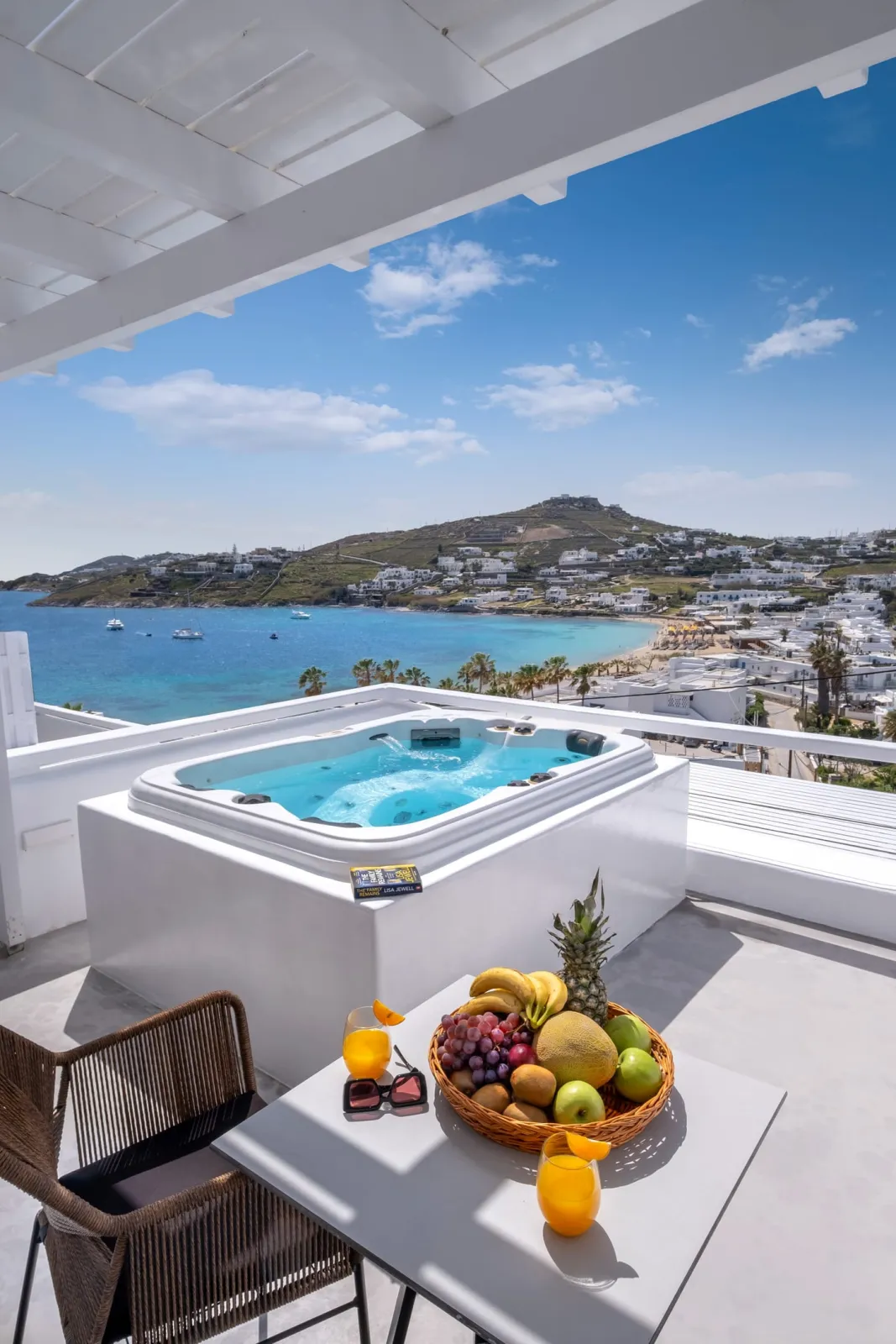 Junior Suite Sea View Outdoor Hot Tub