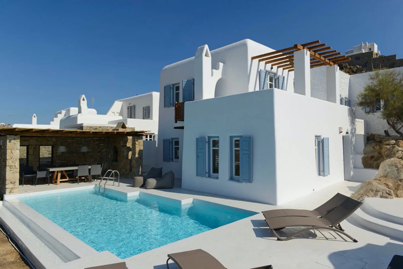 Pearl - 3 Bedroom Villa in Ornos with Private Pool