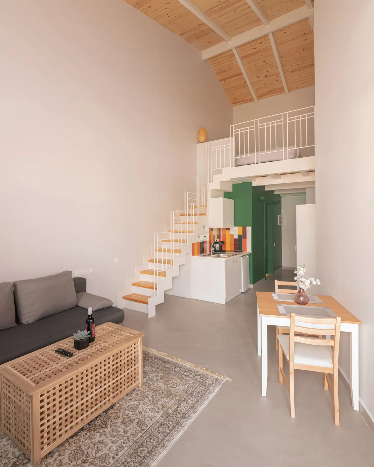 Earth Loft Senior Loft Suite with Balcony