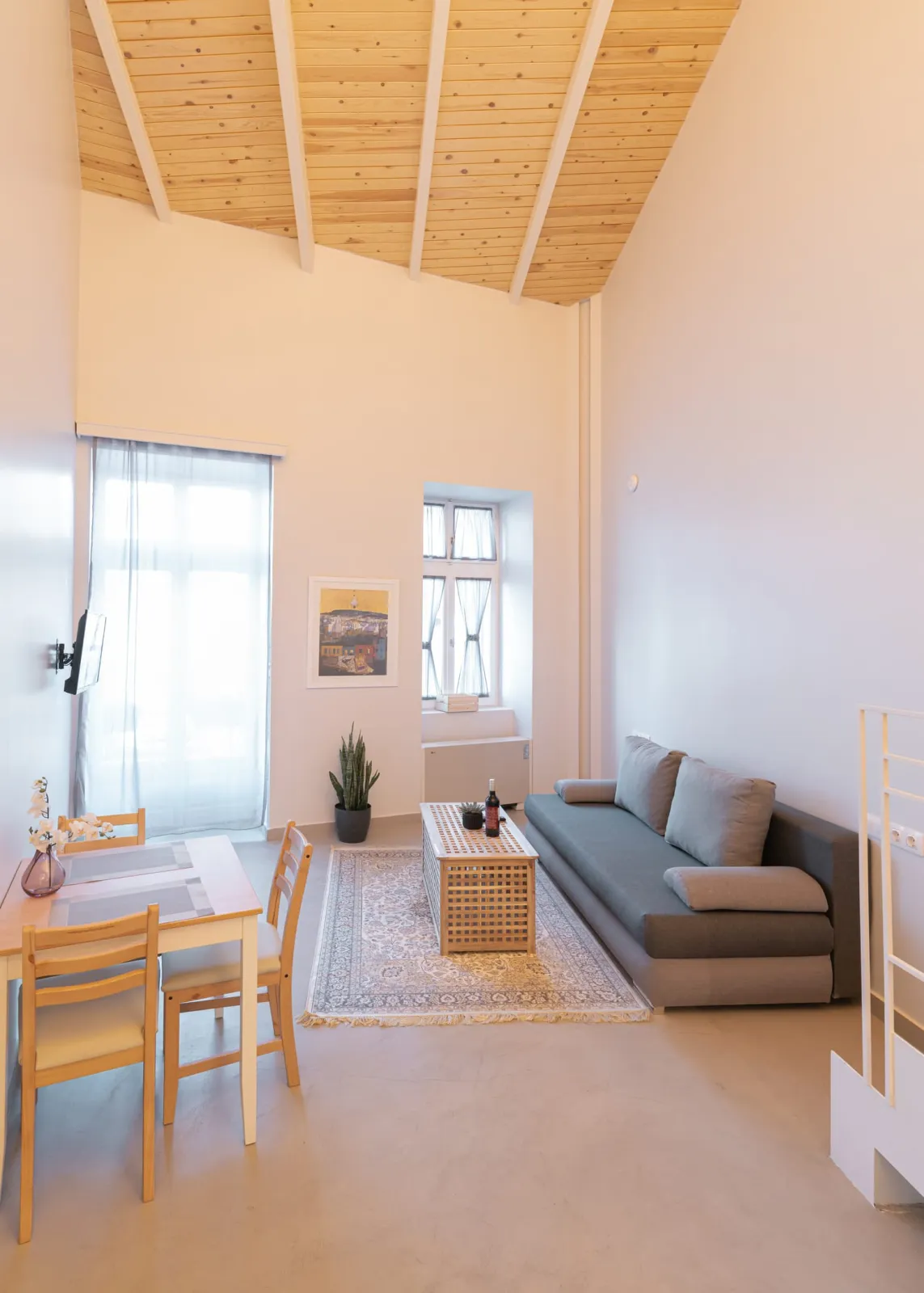 Earth Loft Senior Loft Suite with Balcony