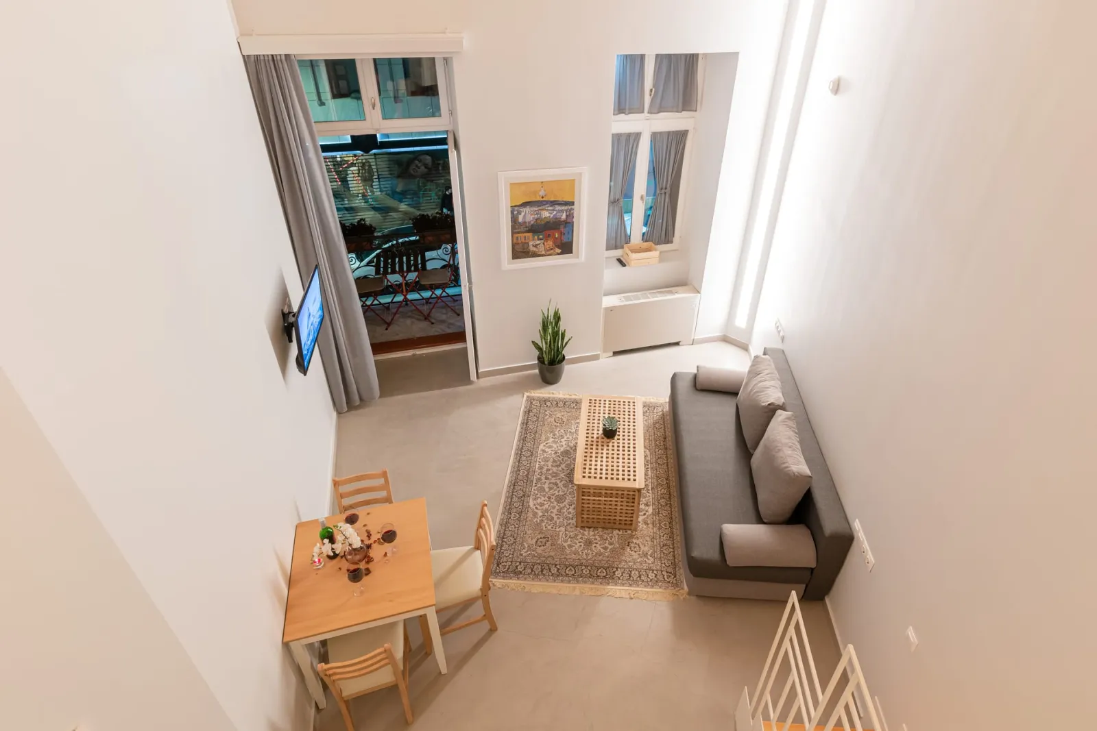 Earth Loft Senior Loft Suite with Balcony