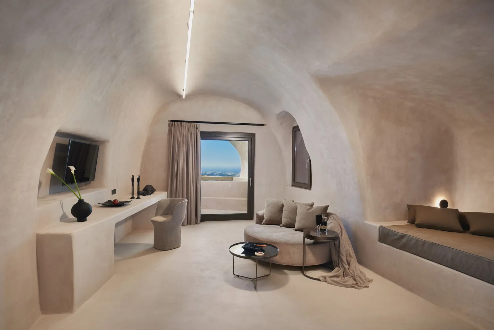 Elysium Cave Suite with Jacuzzi &amp; Caldera View