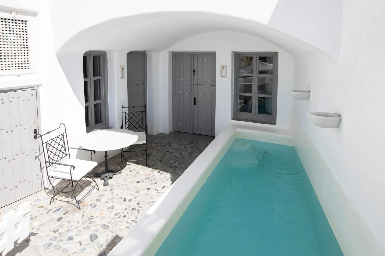 Two-Bedroom Private Pool Residence with Partial Caldera View