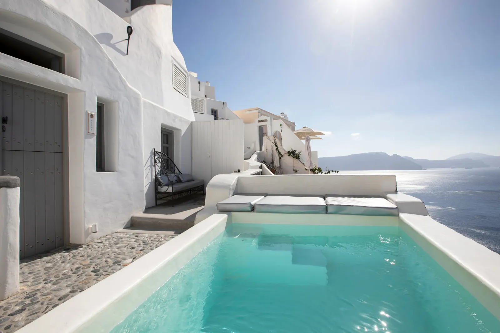 Grand Suite with Plunge Pool and Caldera View