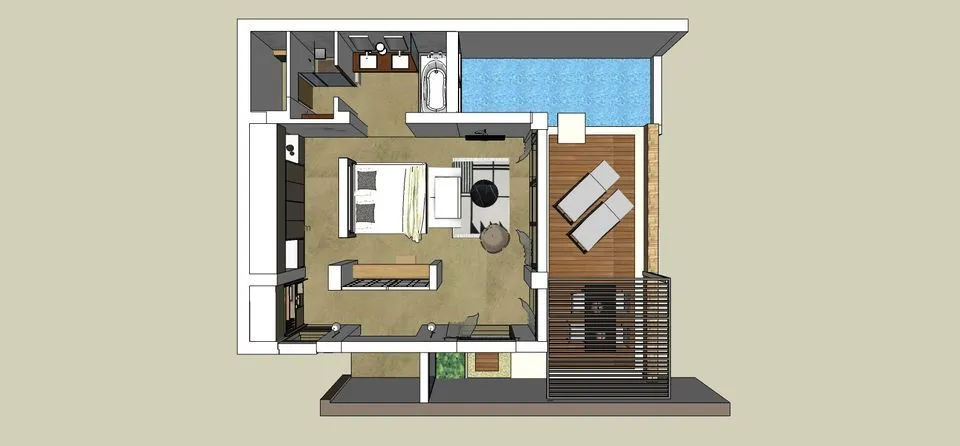 Junior Pool Villa with Private Garden