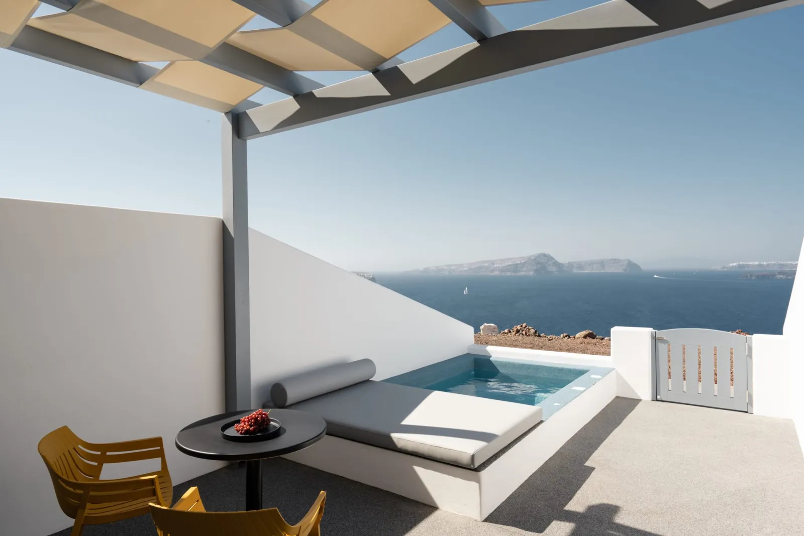 Double Room with Caldera View & Outdoor Mini Plunge Pool