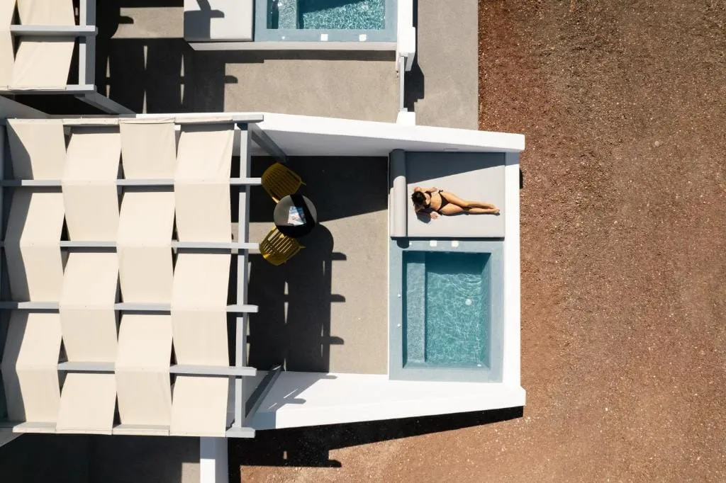 Deluxe Suite with Caldera View & Outdoor Mini Plunge Pool
