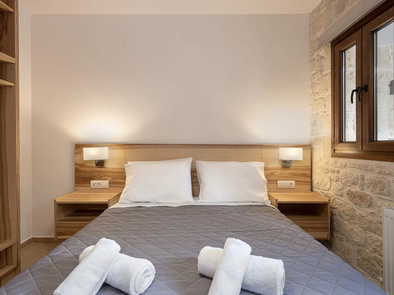 Elia Rustic Apartment Theriso with mountain view