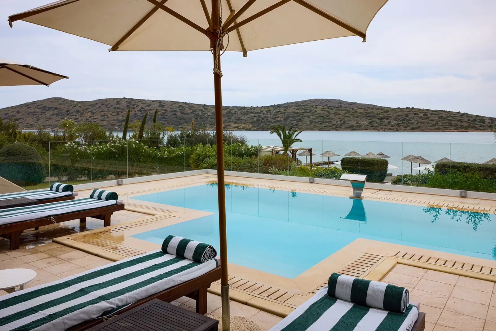 Elounda Seafront Villa | private pool & Sea View