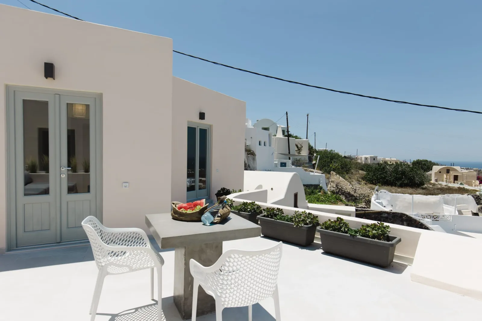 Classic Suite with Sea and Village View