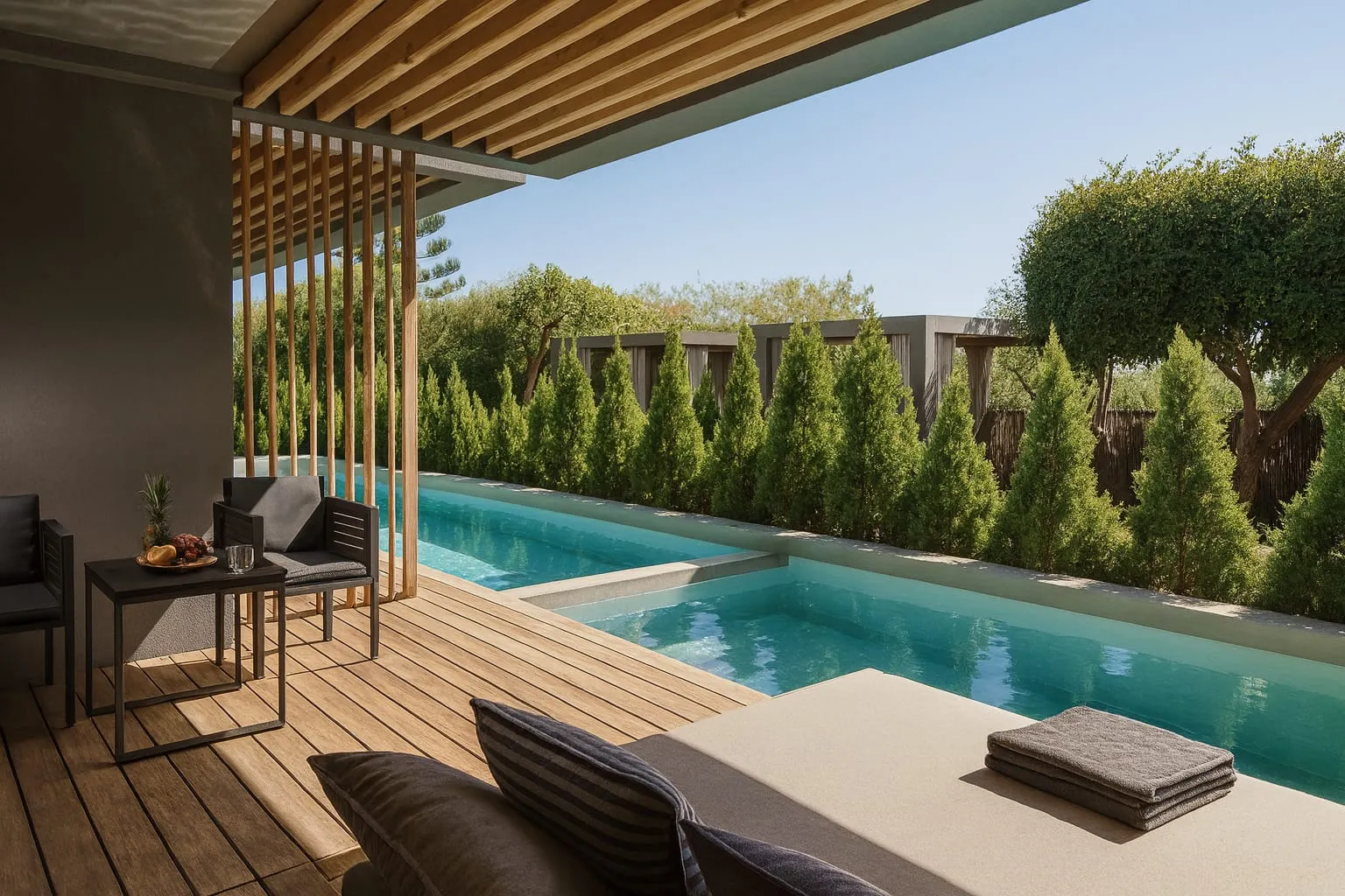 Poolside Retreat