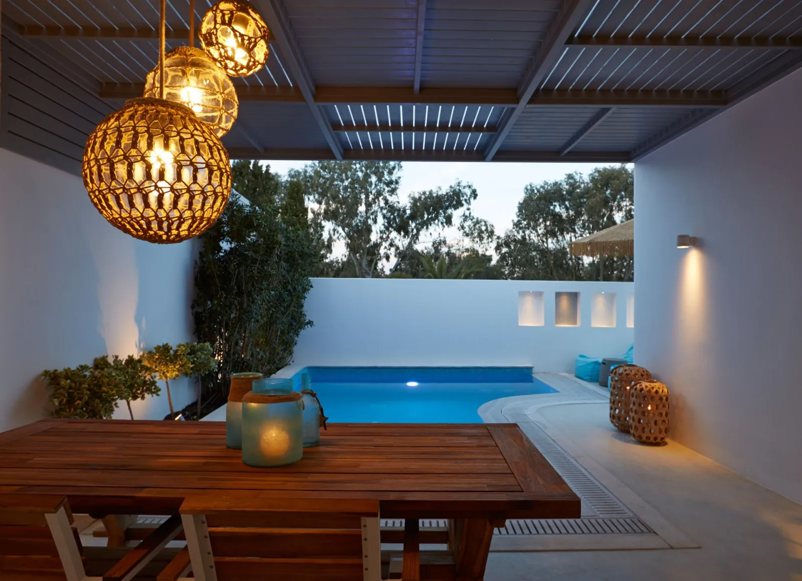 TWO-BEDROOM Eolia Kamari Villa 100m² with Private Pool