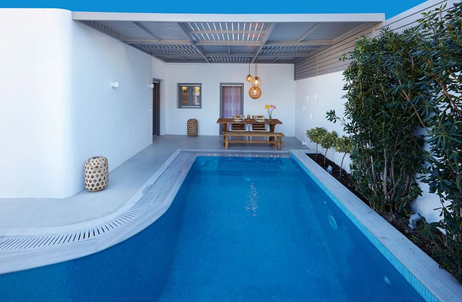 TWO-BEDROOM Eolia Kamari Villa 100m² with Private Pool