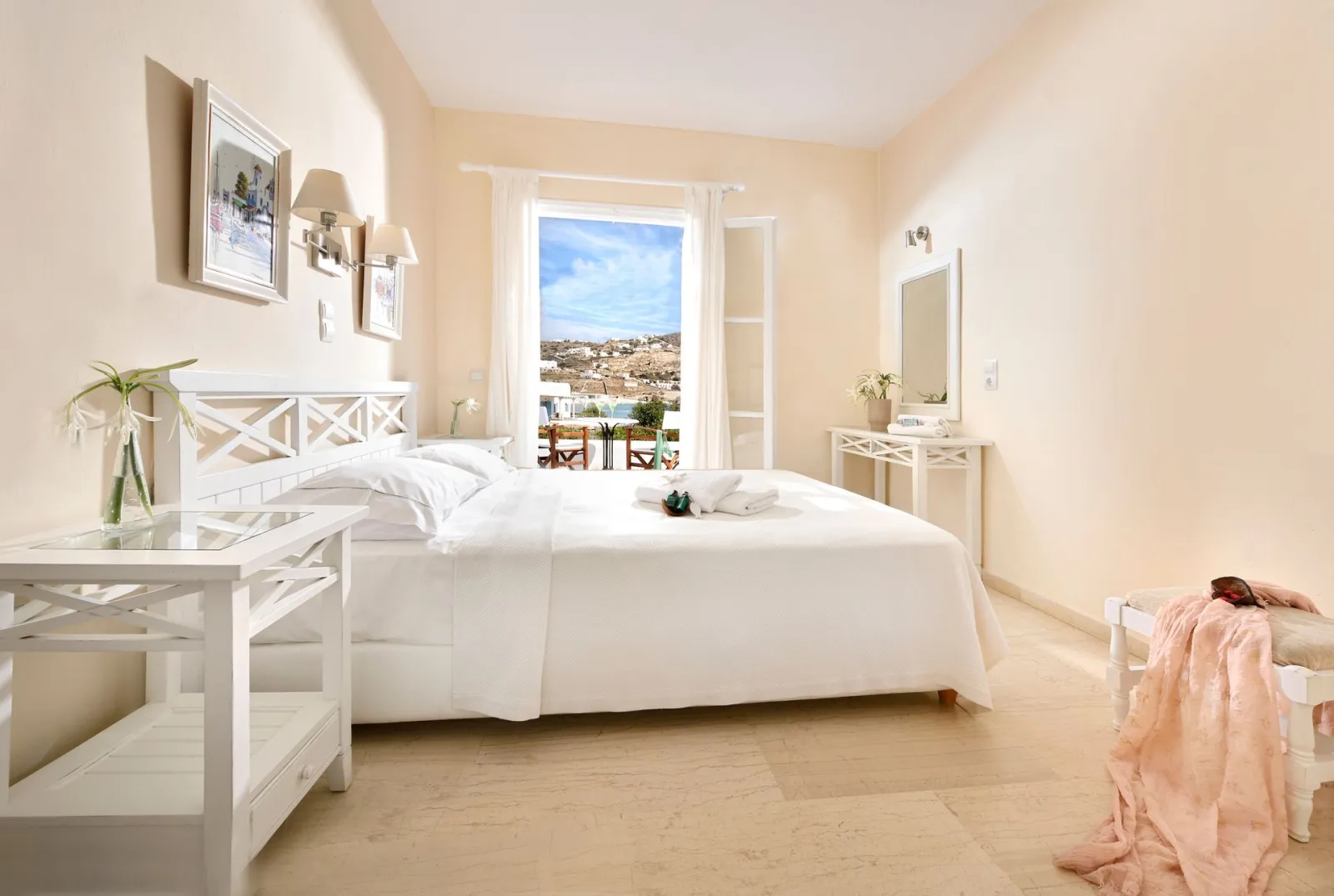 Elegant Double or Twin Room Sea View | 15m²