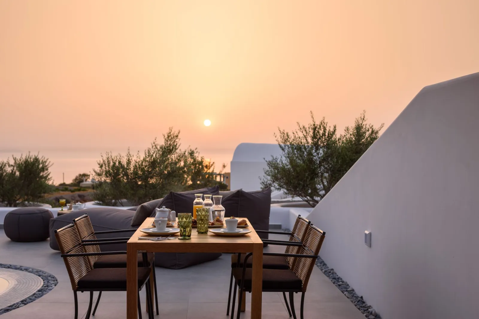 Senior Two Bedroom Suite With Private Cave Pool and Sea View