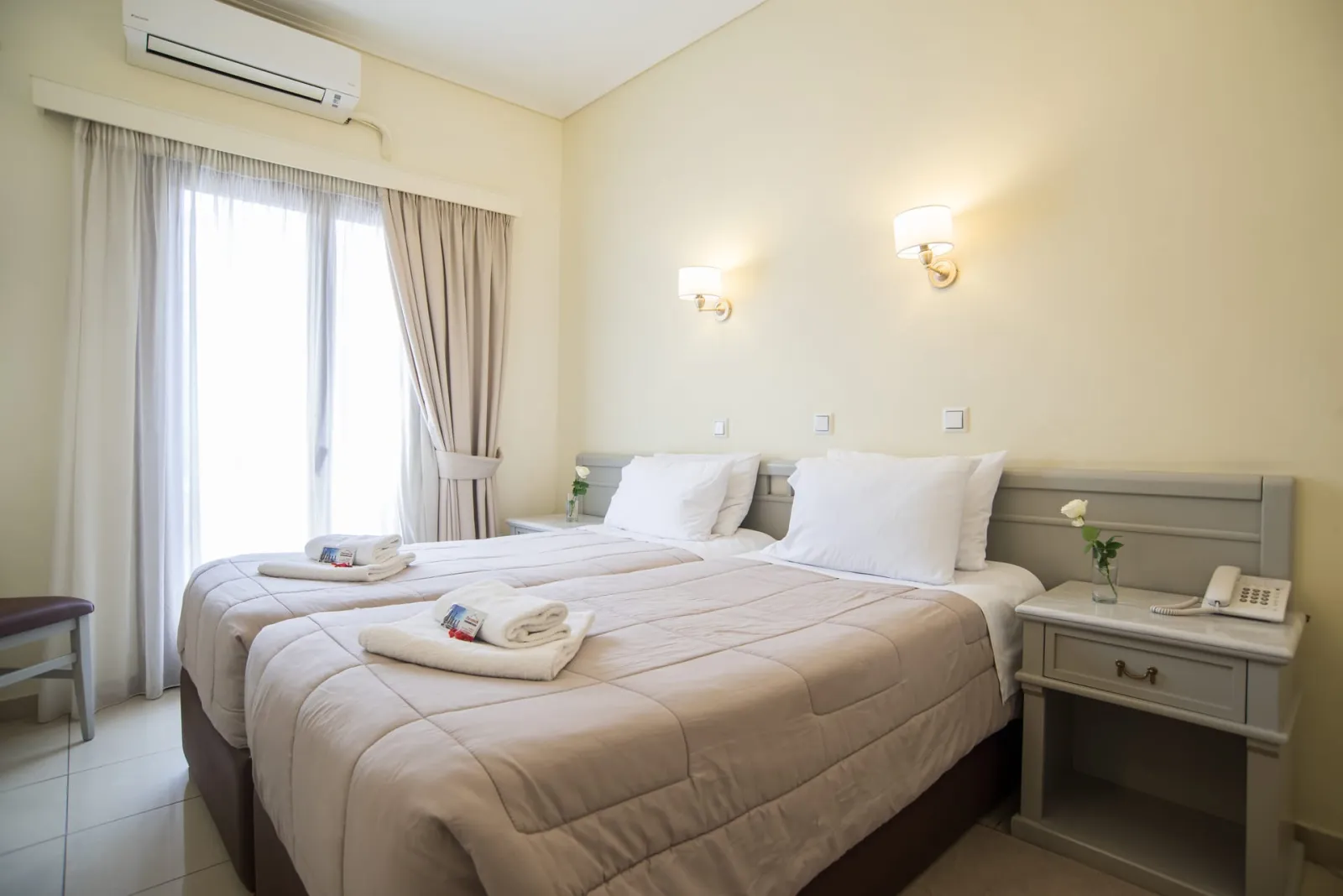 Double or Twin Room with Balcony