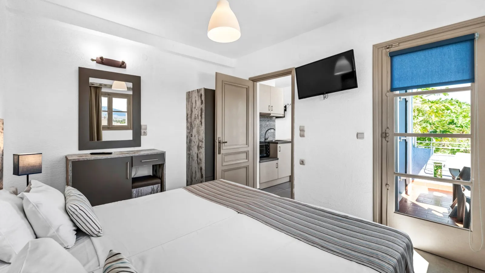 Junior Suite (Triple) Bedroom & Living Room