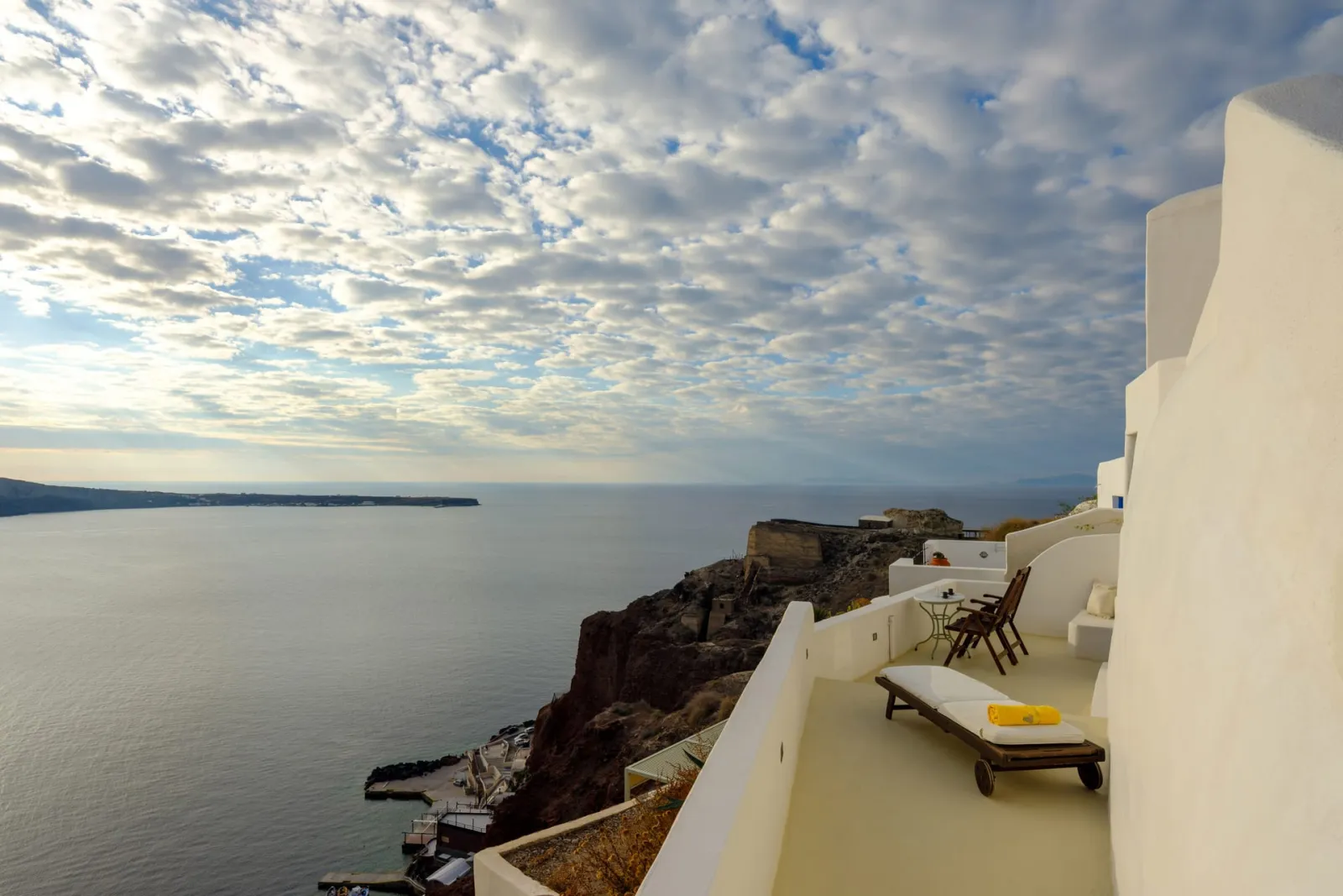Cave Nest Junior Suite with Caldera View *access via numerous steps