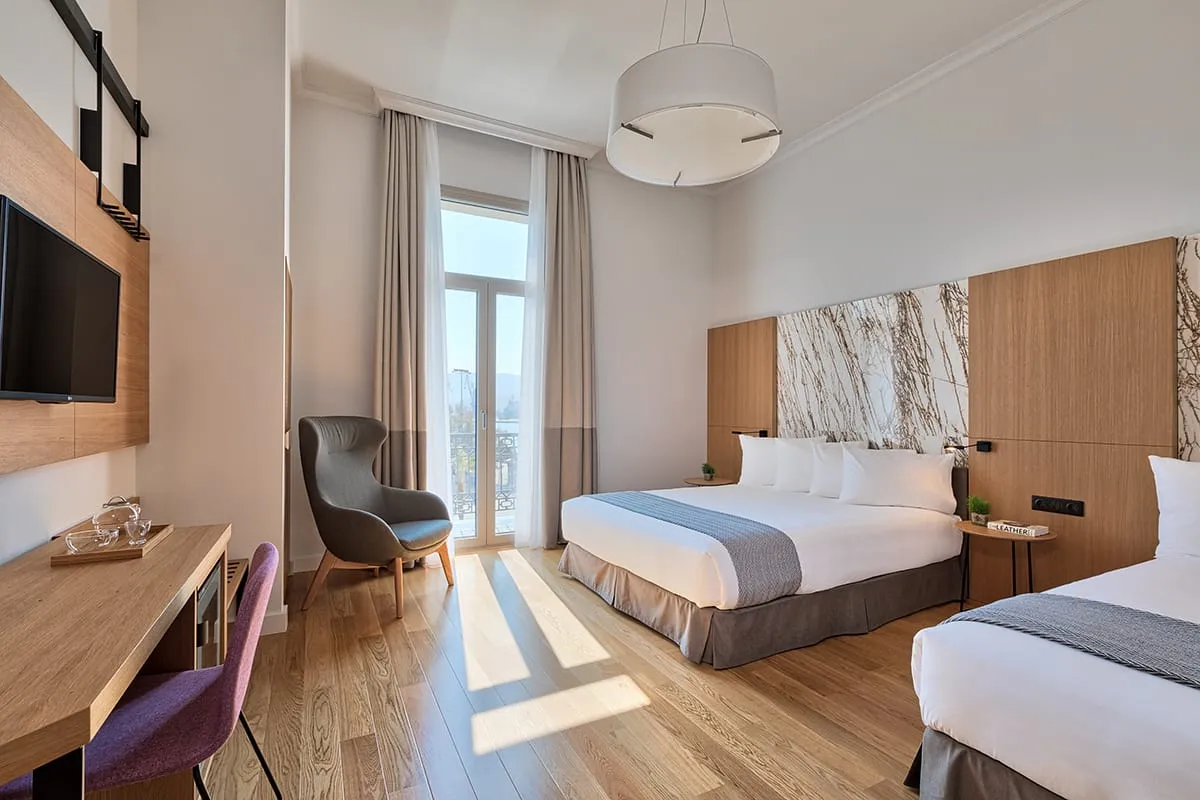 Deluxe triple room sea view